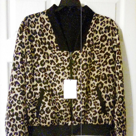 🆕 Stella & Dot Reversible Bomber Jacket - Picture 3 of 5